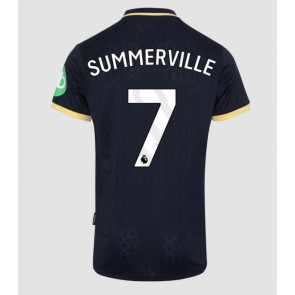 Lacne Muži Futbalové dres West Ham United Crysencio Summerville #7 2025-26 Krátky Rukáv - Tretina